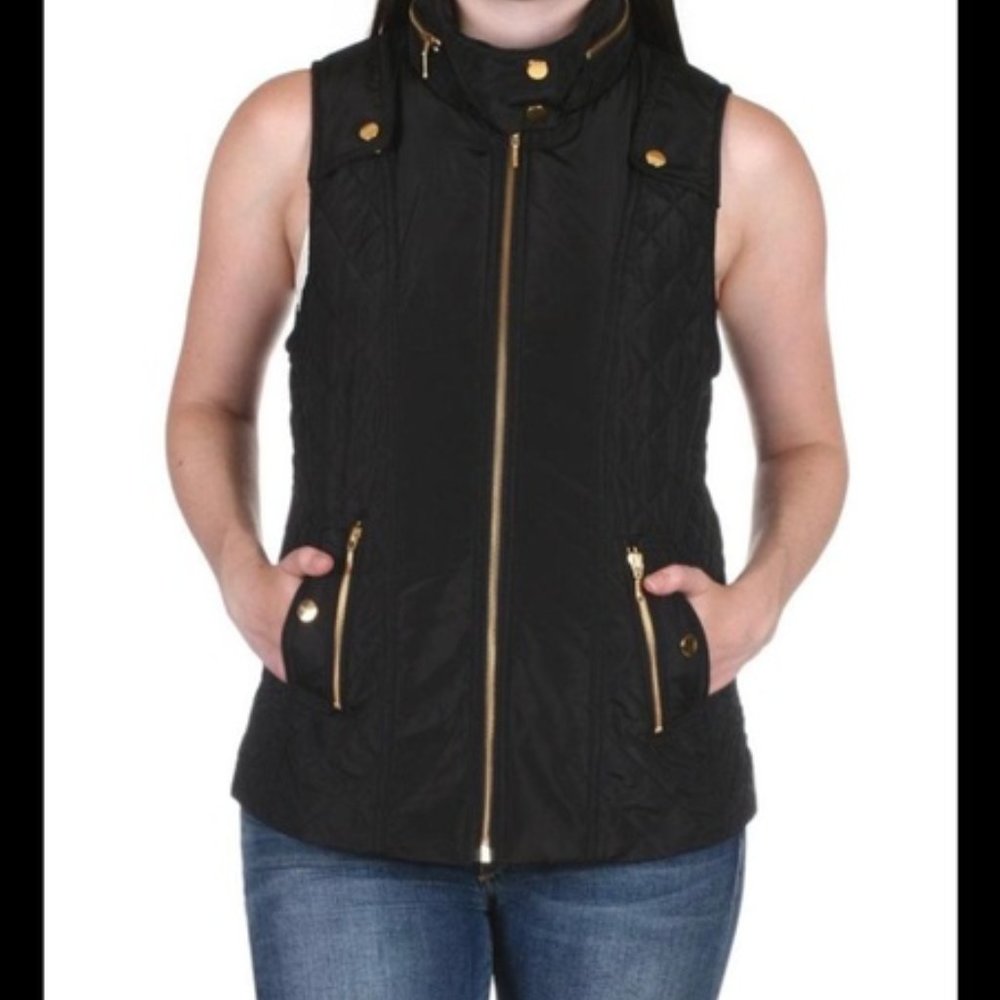 Tart Collection Black Puffer Vest